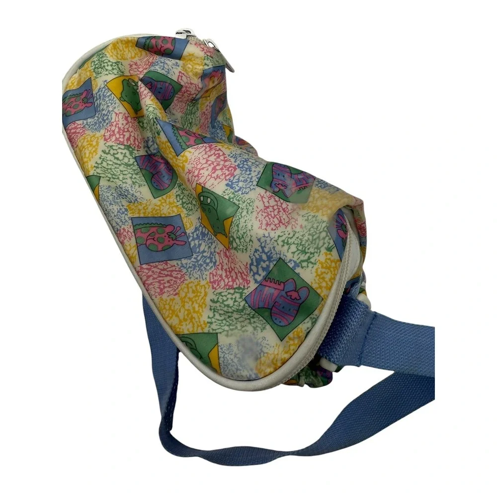 Vintage 90's Evenflo Zoo Animals Small Diaper & Baby Bottle Bag Case 10